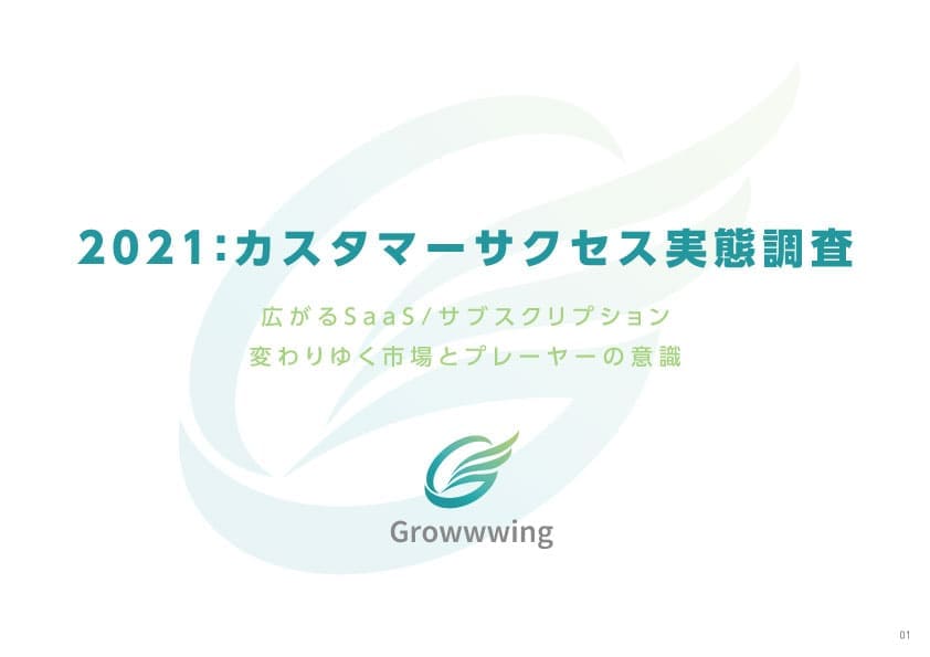 2021「カスタマーサクセス」実態調査！市場の最新情報をお届け！